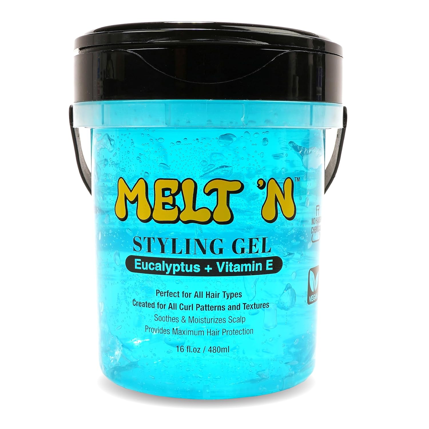 Melt'N Styling Gel Eucalyptus & Vitamin E Perfect For All Hair Types