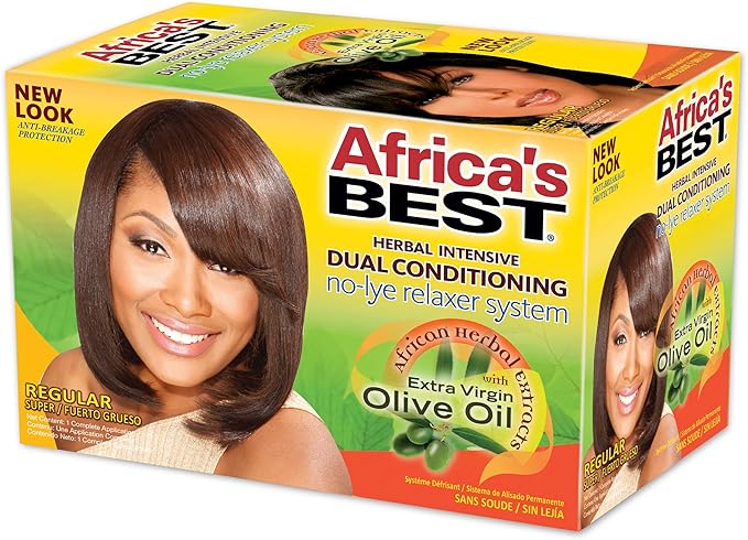Herbal Intense Dual Conditioning No Lye Relaxer System