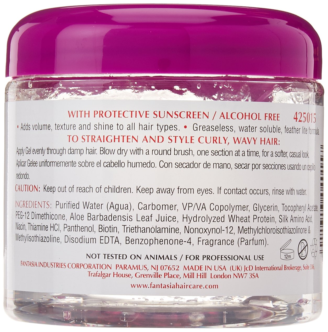 Frizz Buster Straightening Gel