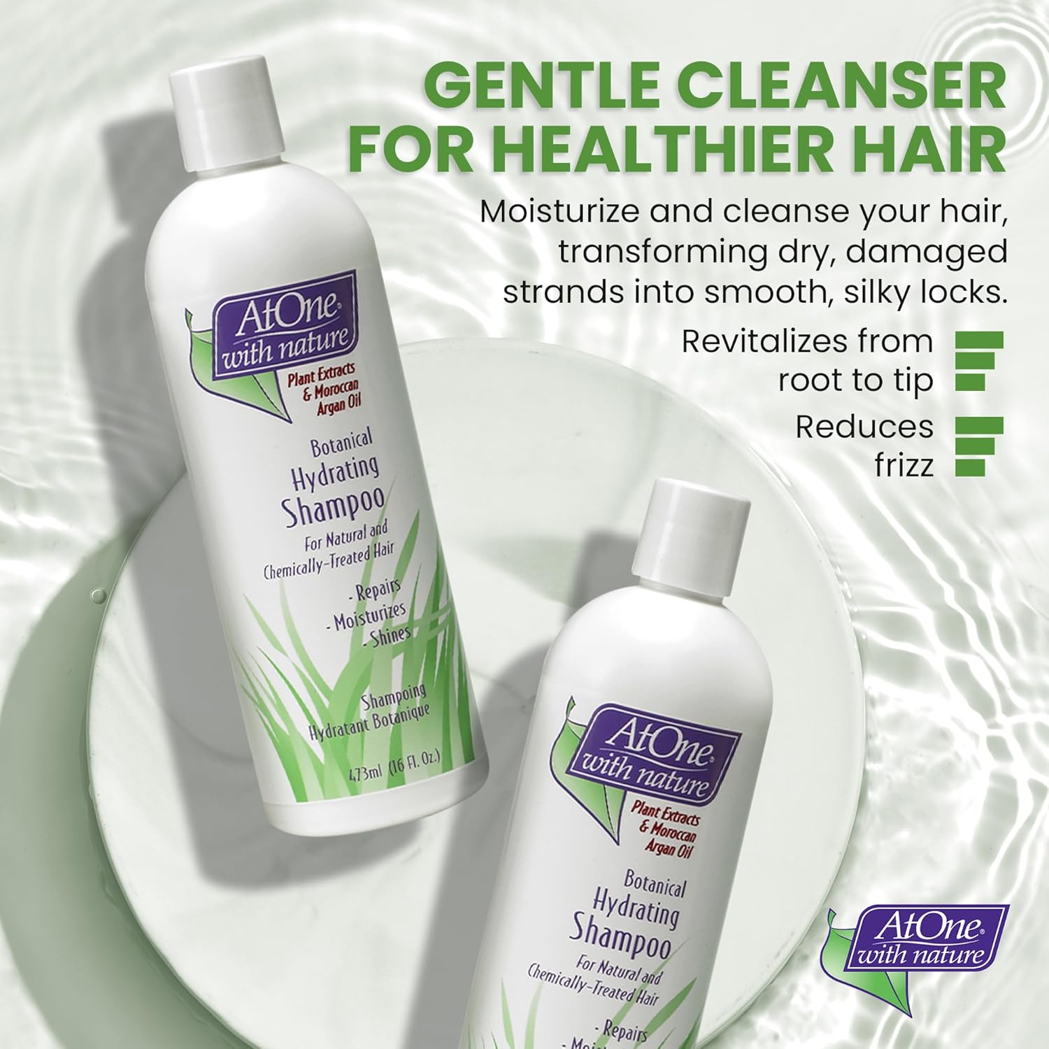 Botanical Hyrdrating Shampoo For Natural And Chemically Treated Hair