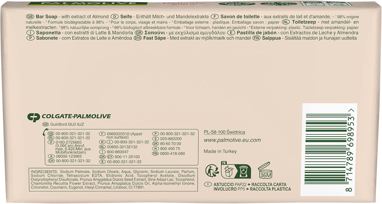 Delicate Care Almond & Milk Bar Soap