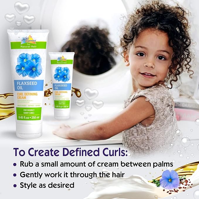 Flaxseed Oil Curl Defining Cream
