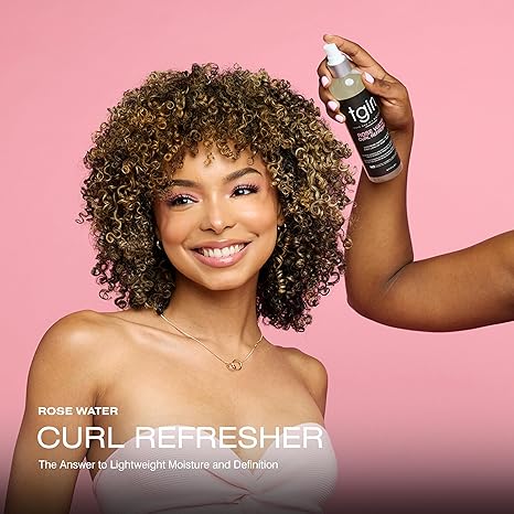 Rose Water Curl Refresher With Rose Water + Acai Berry