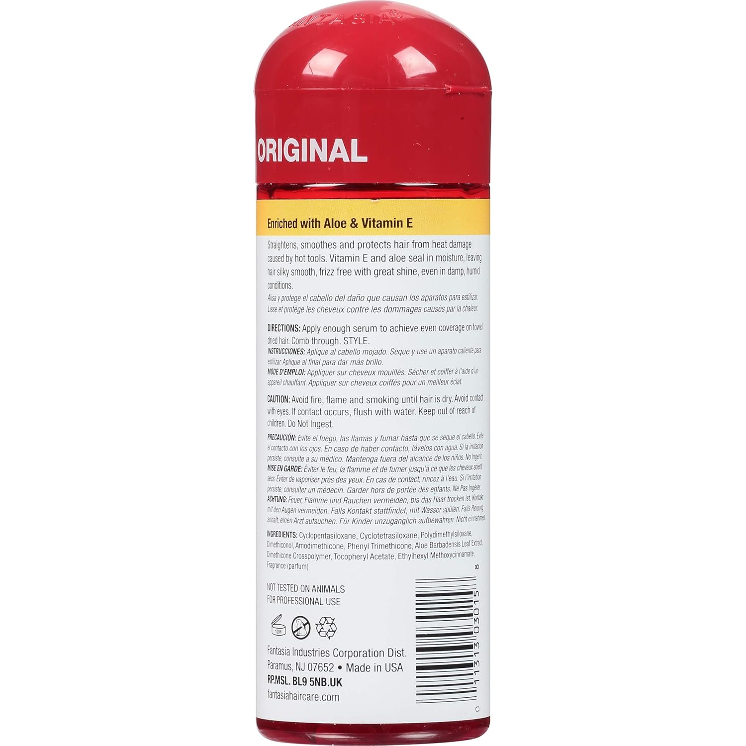 Heat Protector Straightening Serum