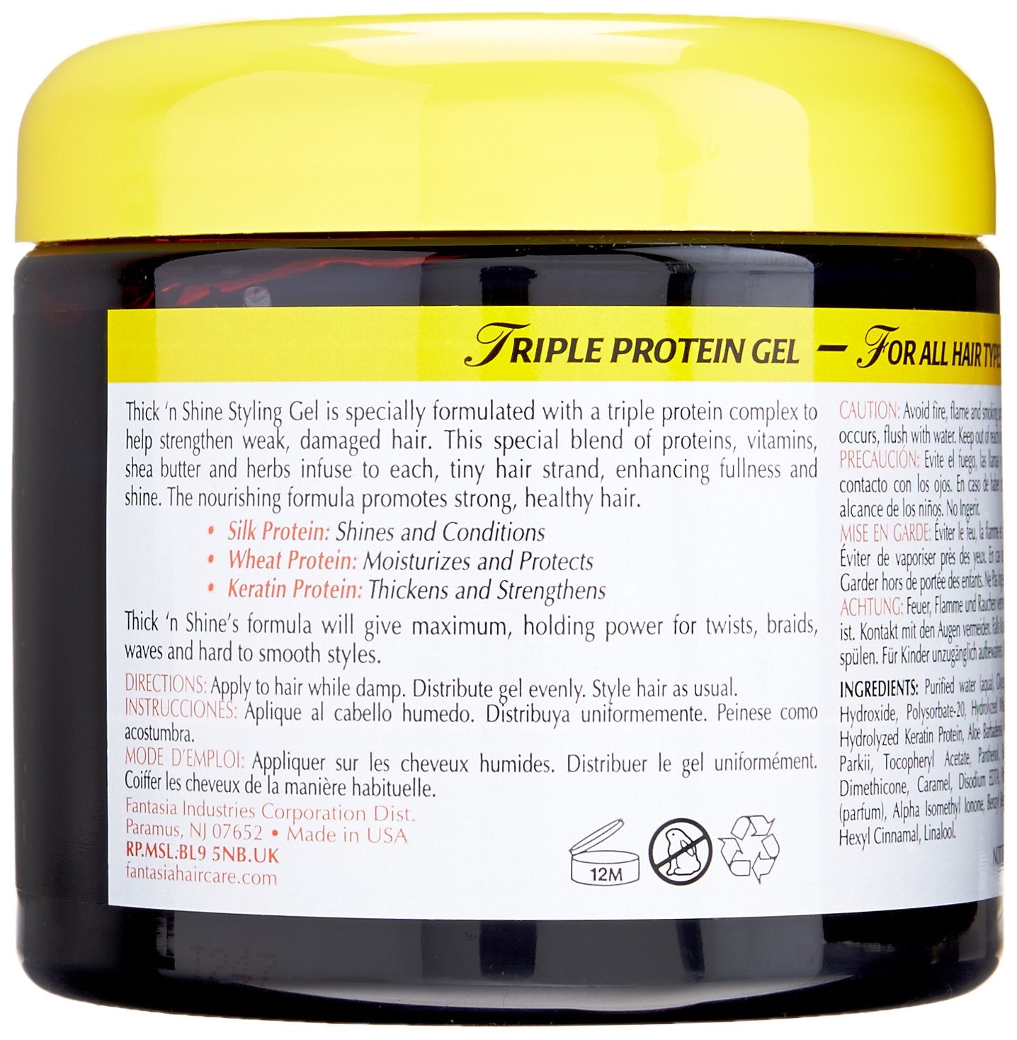 Thick N Shine Styling Gel