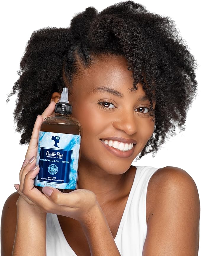 Black Castor Oil + Chebe Cleanse Invigorating Scalp Treatment Shampoo