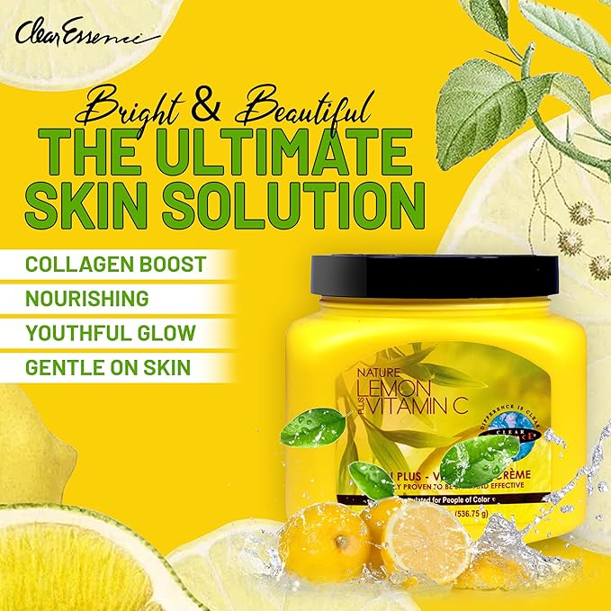 Nature Lemon Plus Vitamin C Lemon Plus- Vitamin A Cream Jar