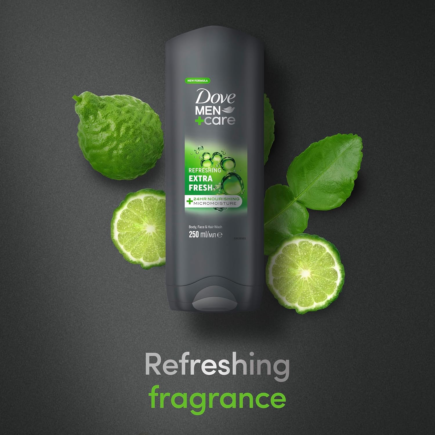 Men Care Refreshing Extra Fresh Body,Face & Hair Wash