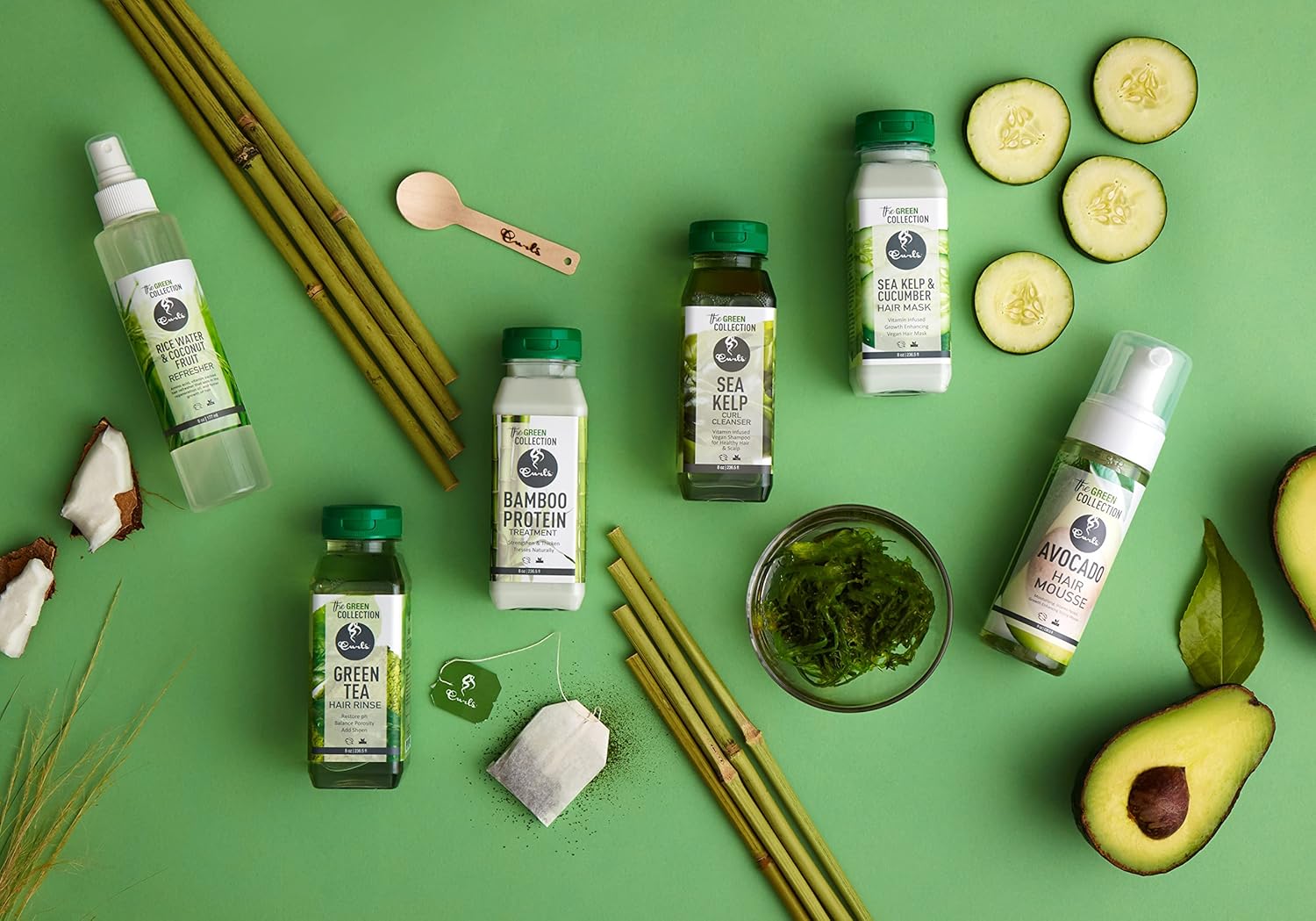 The Green Collection Sea Kelp & Cucumber Hair Mask