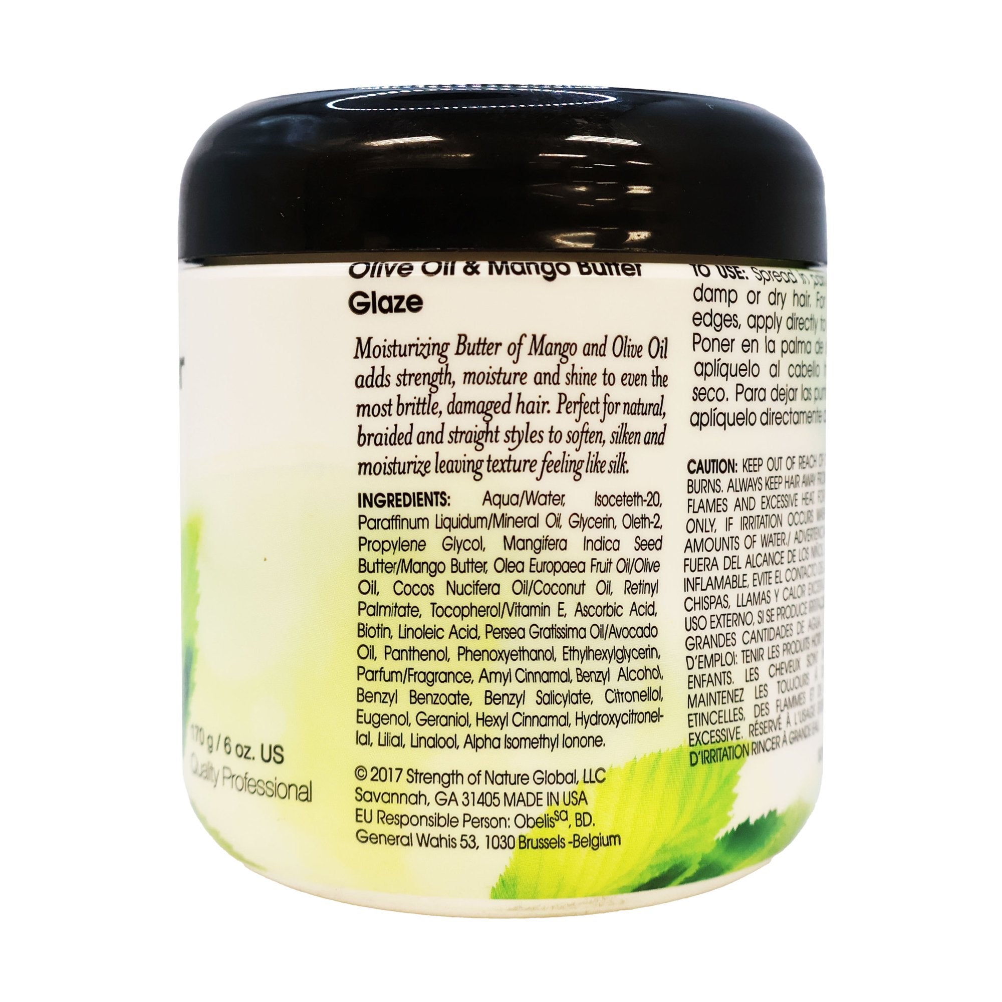 Olive Oil & Mango Butter Glaze Conditioning Shining Gel