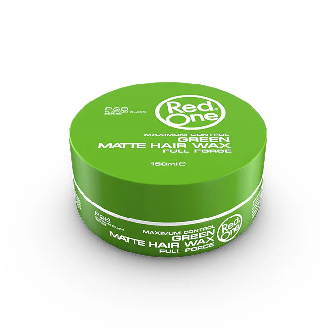 Maximum Control Green Matte Hair Wax Full Force