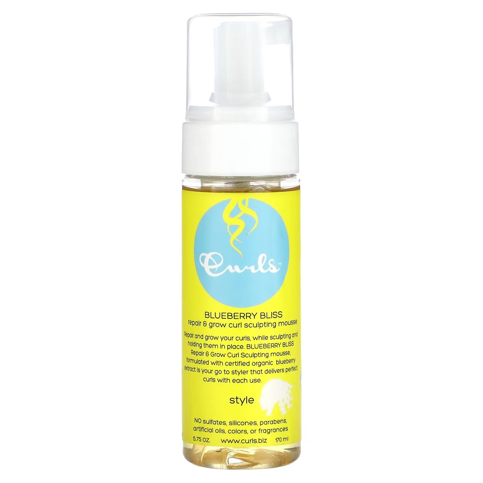 Blueberry Bliss Repair & Grow Curl Sculpting Mousse