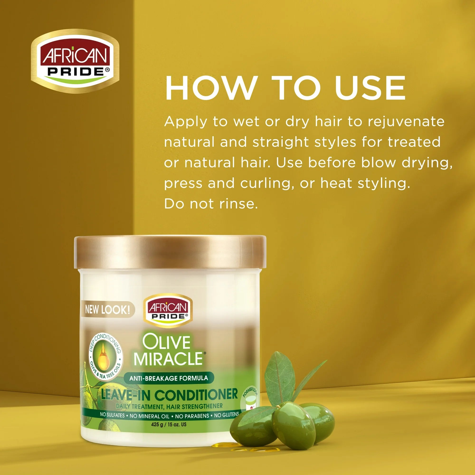 Olive Miracle Leave In Conditioner