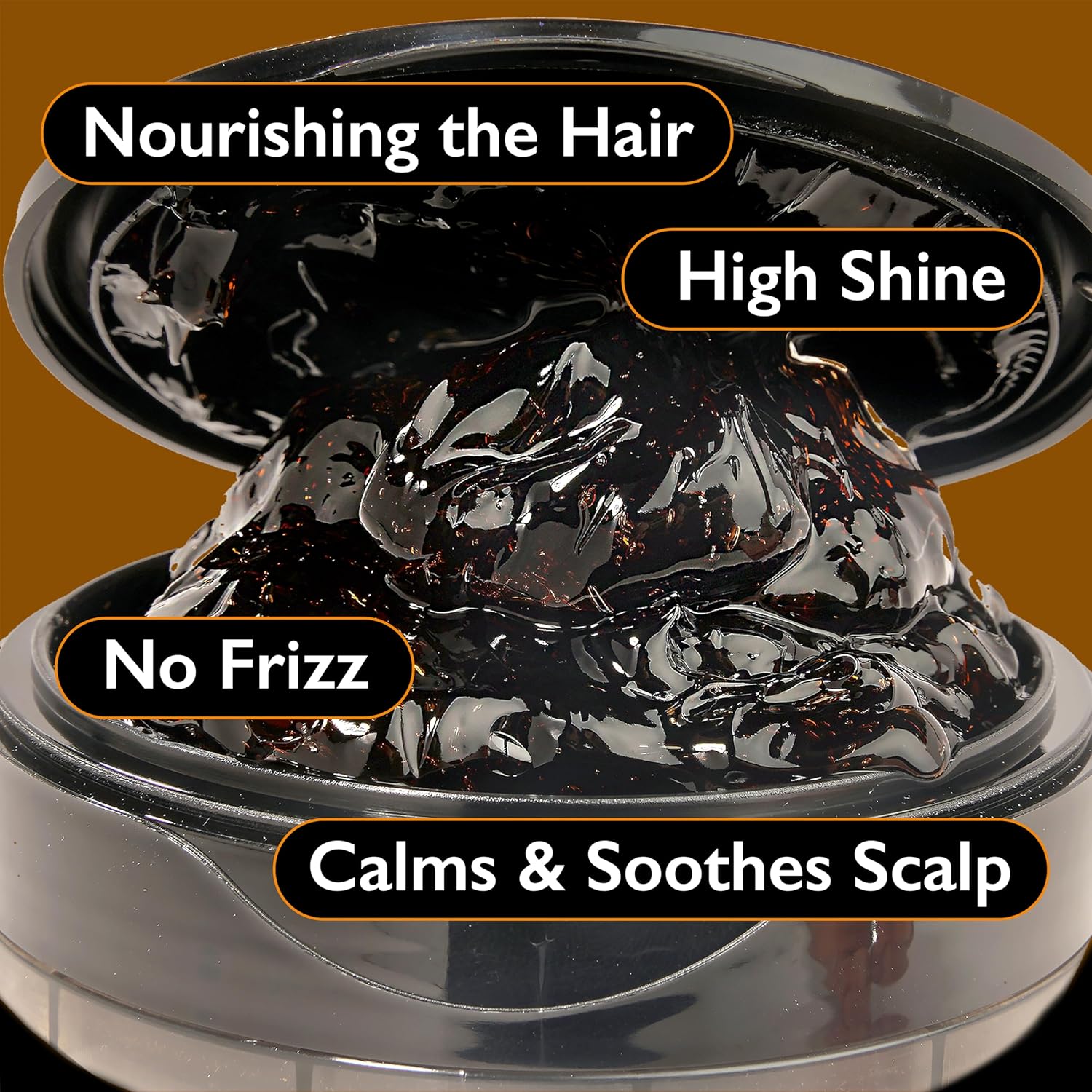 Melt'N Styling Gel Black Castor Oil & Keratin