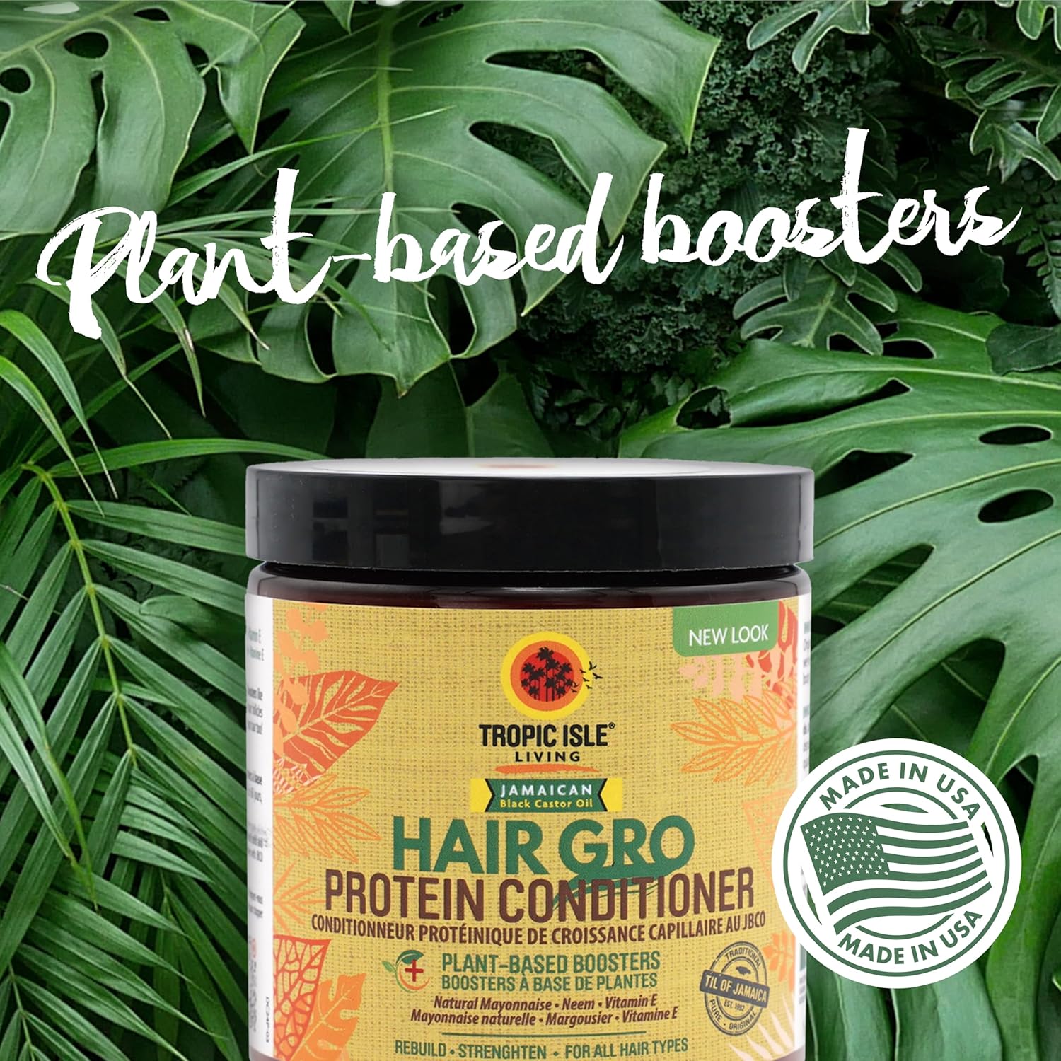 Natural Hair Growth Jamaican Black Castor Oil Protein Conditioner