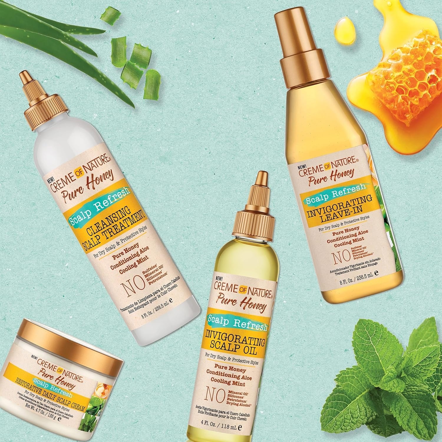 Pure Honey Invigorating Leave In