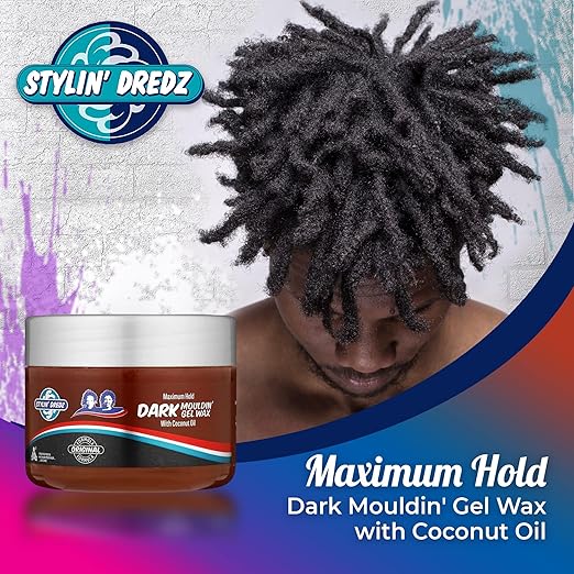 Maximum Hold Dark Mouldin Gel Wax With Coconut Oil