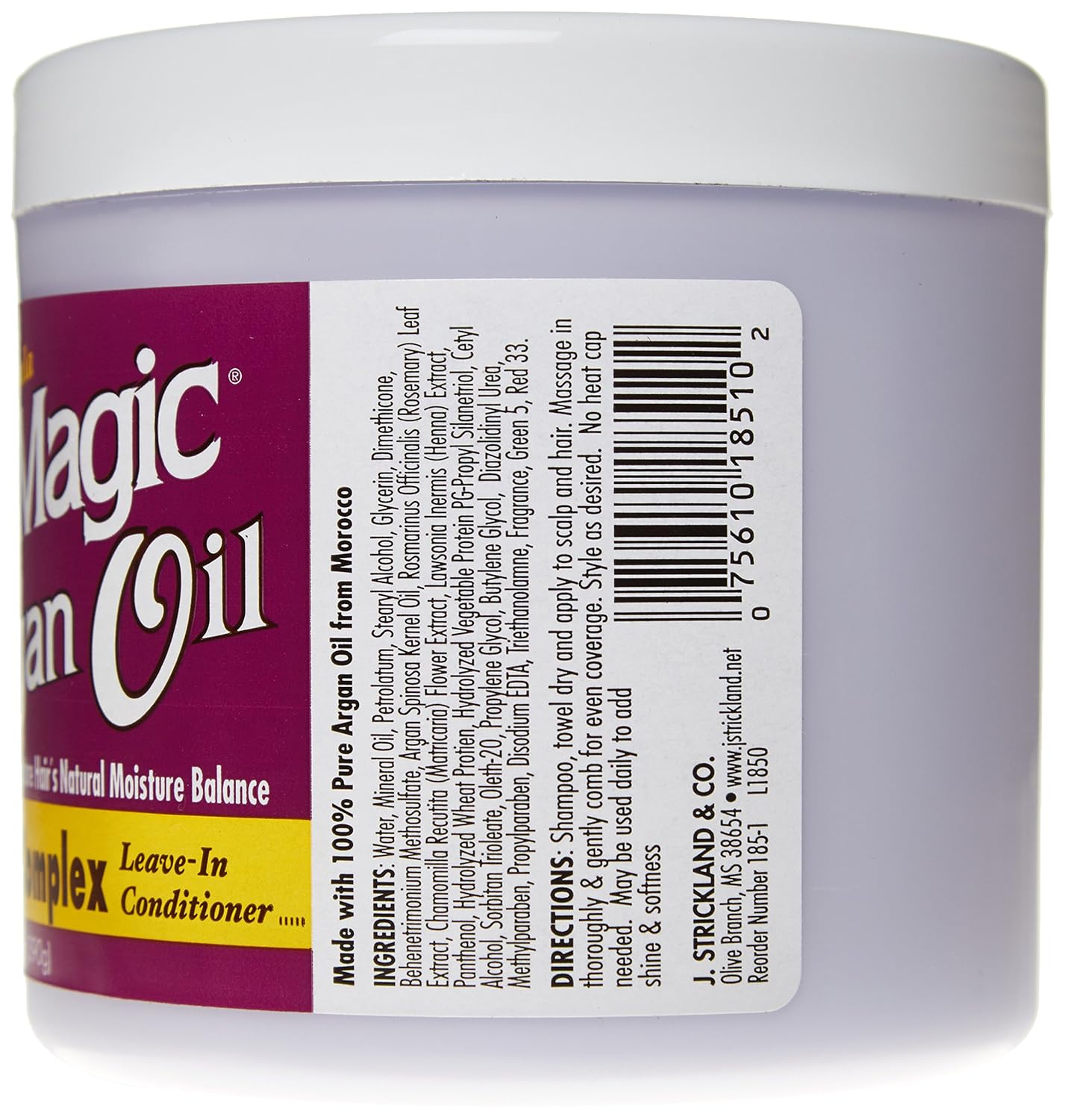 Argan Oil Herbal Complex Leave In Conditioner