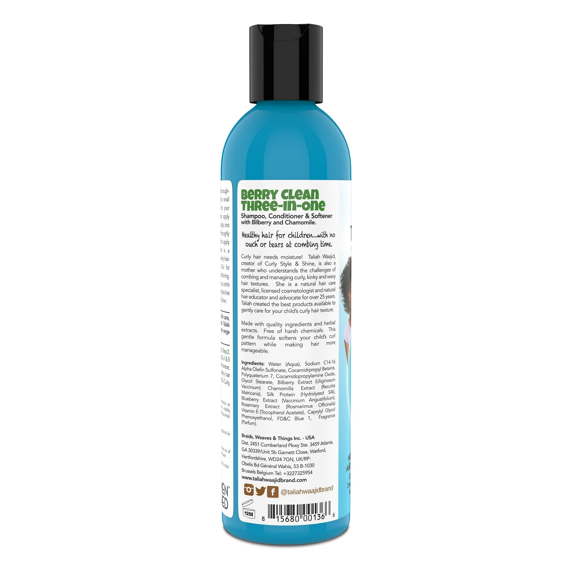 Berry Clean 3 In 1 Shampoo
