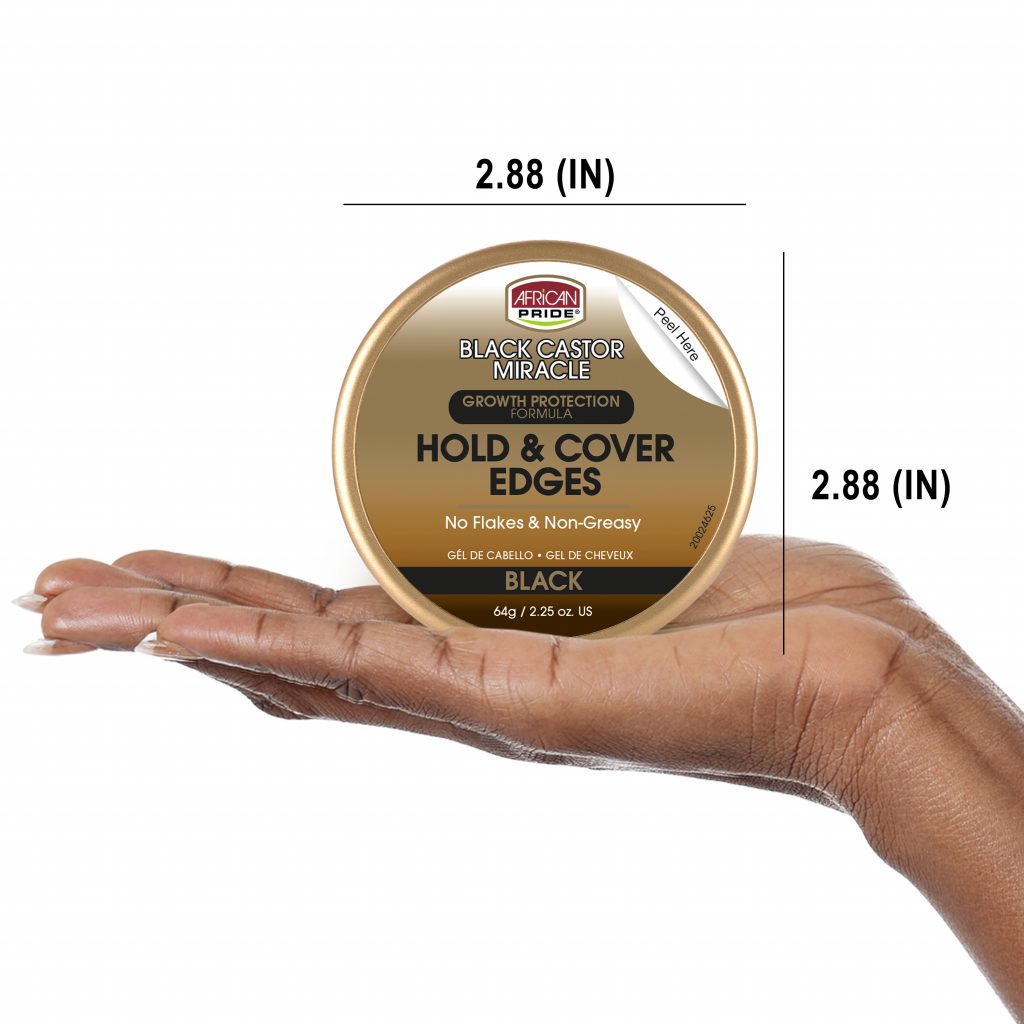 Black Castor Miracle Hold & Cover Edges