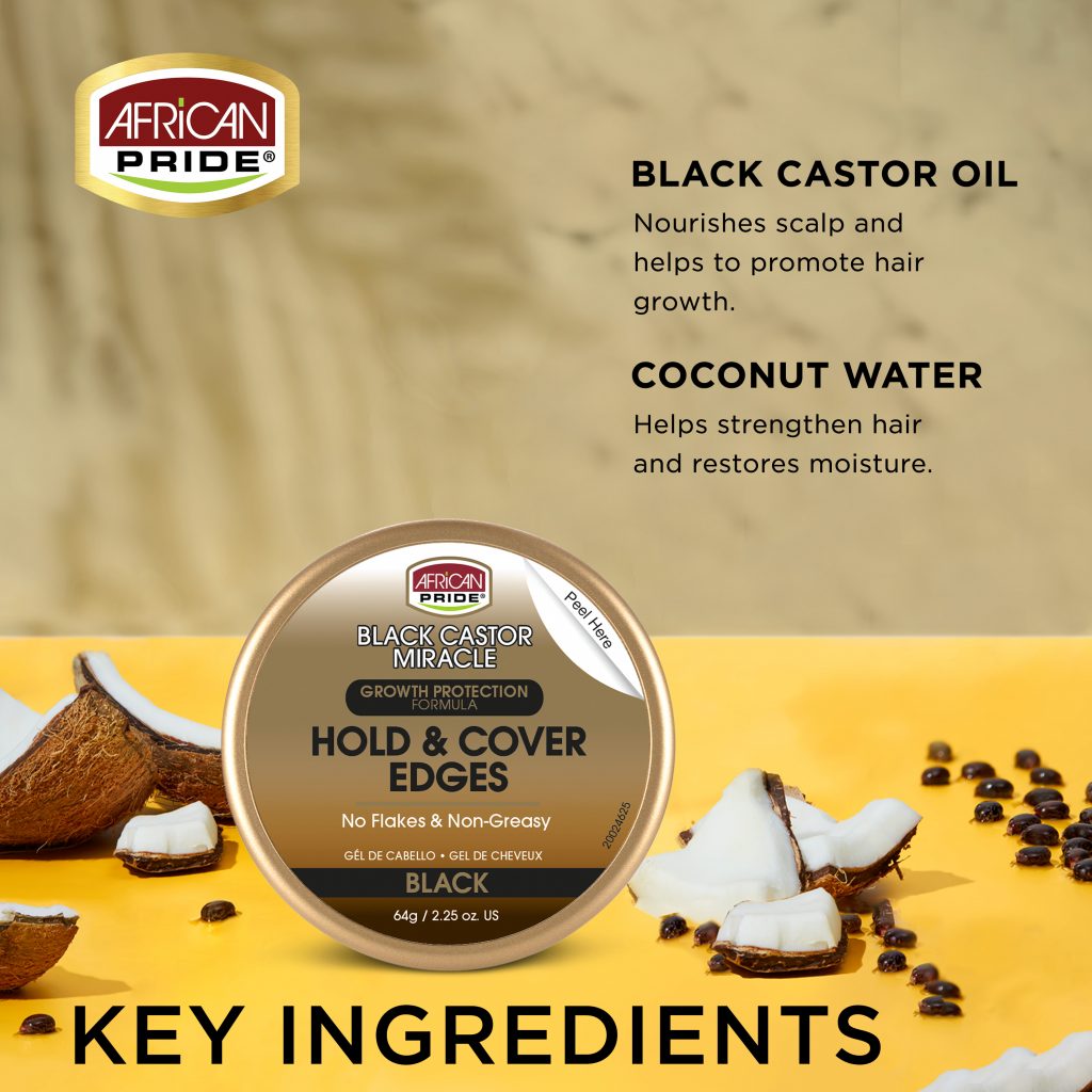 Black Castor Miracle Hold & Cover Edges