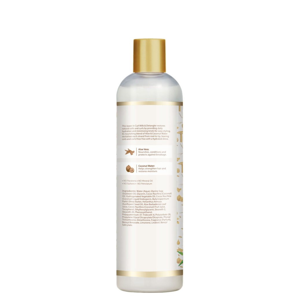 Moistrue Miracle Aloe & Coconut Water Curl Milk & Detangler