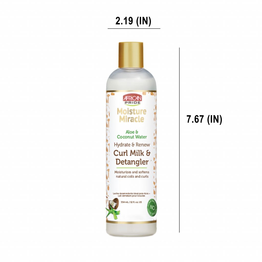 Moistrue Miracle Aloe & Coconut Water Curl Milk & Detangler