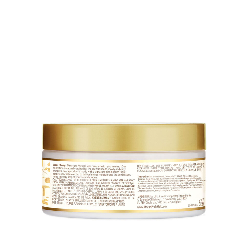 Moisture Miracle Aloe & Coconut Maximum Hold Edge Styling Wax