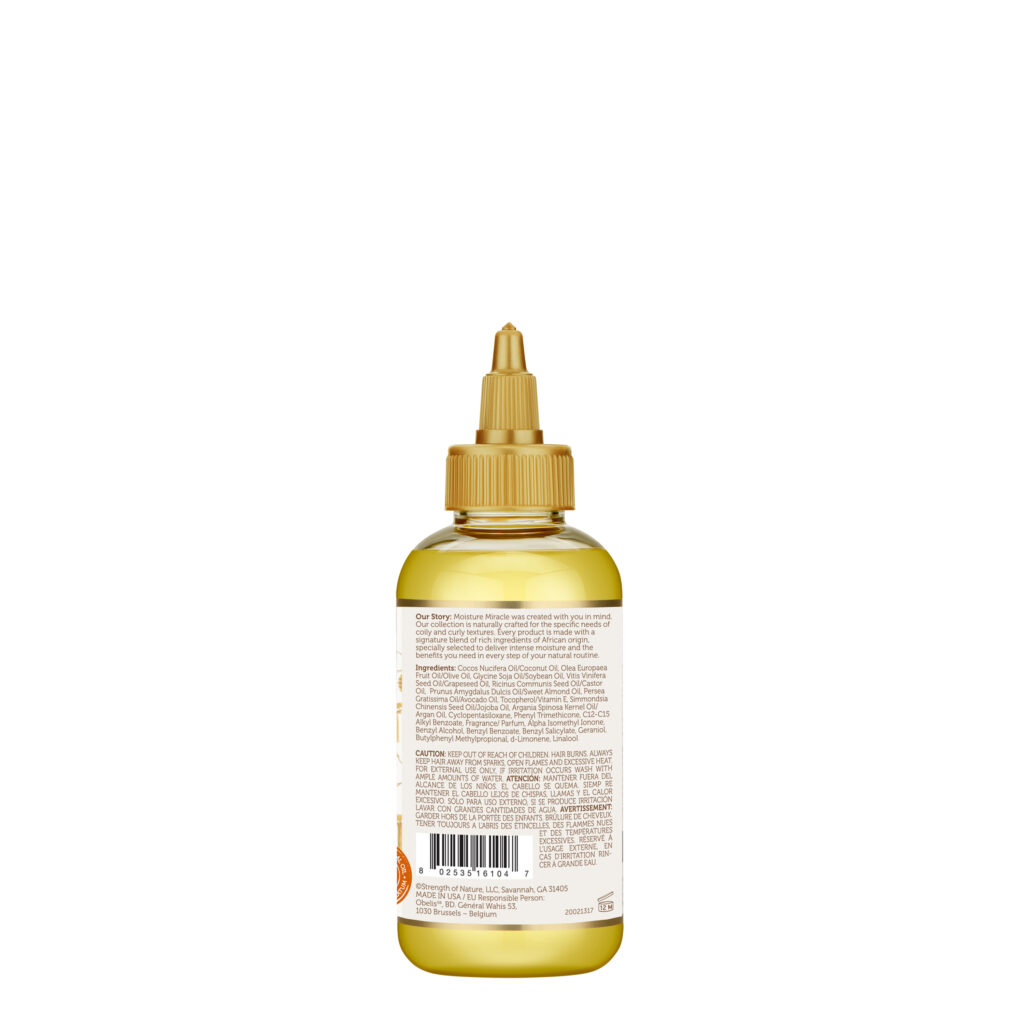 Moisture Miracle Castor, Grapeseed, Argan, Coconut & Olive 5 Essentials Oils