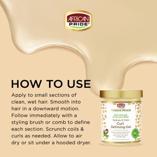 Moistrue Miracle Aloe & Coconut Water Curl Defining Gel