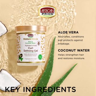 Moistrue Miracle Aloe & Coconut Water Curl Defining Gel
