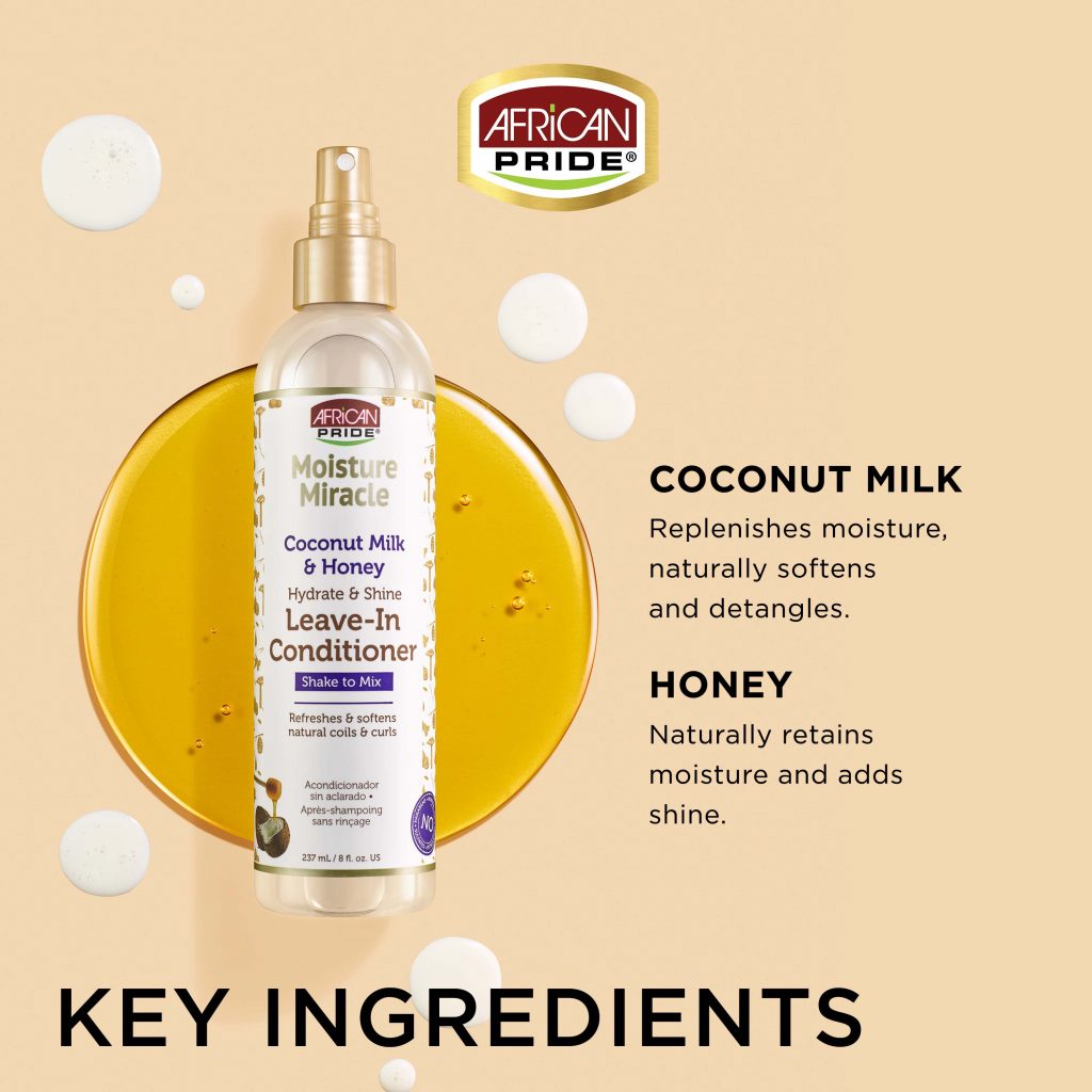 Moisture Miracle Coconut Milk & Honey Leave In Conditioner