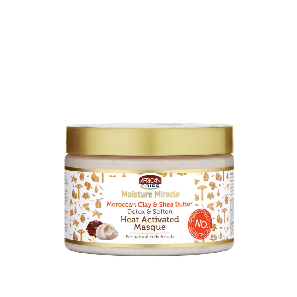 Moisture Miracle Moroccan Clay & Shea Butter Heat Activated Masque