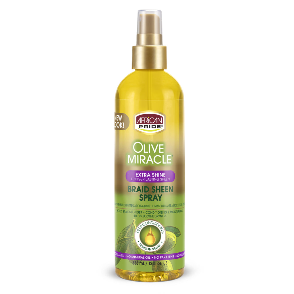Olive Miracle Braid Sheen Spray Extra Shine