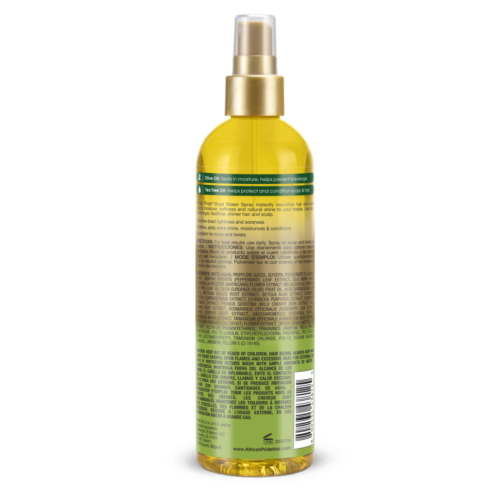 Olive Miracle Braid Sheen Spray Olive & Tea Tree Oil