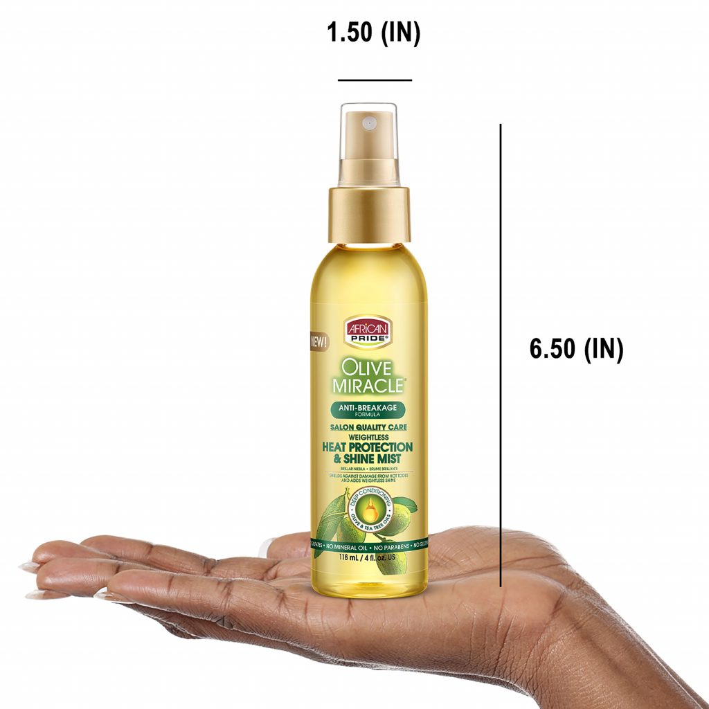 Olvie Miracle Heat Protection & Shine Mist