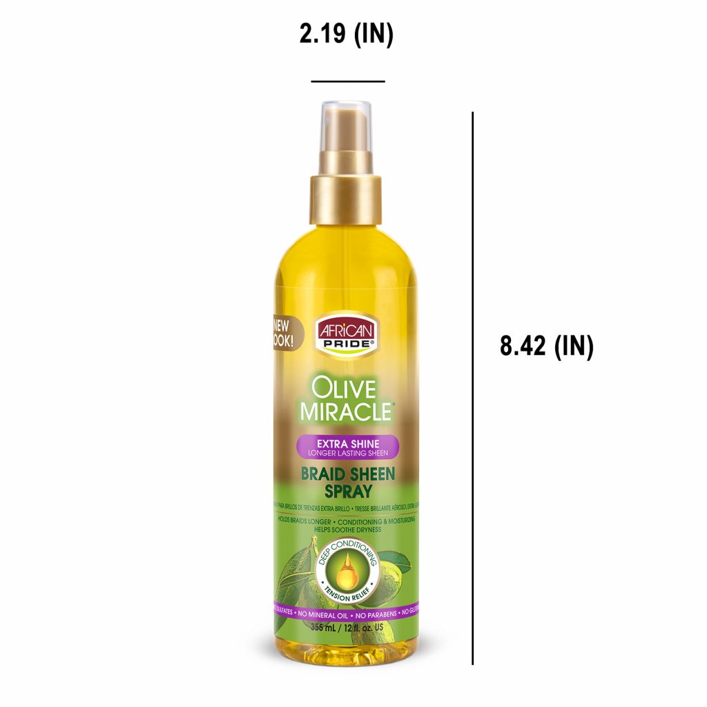 Olive Miracle Braid Sheen Spray Extra Shine