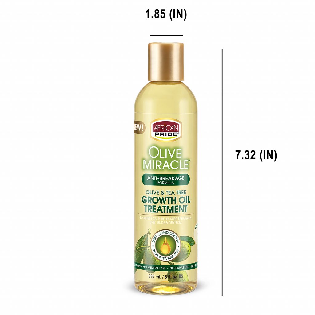 Olive Miracle Olive & Tea Tree Growth Oil Treatment