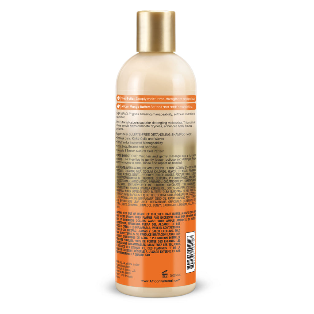 Shea Miracle Sulfate Free Detanginling Shampoo