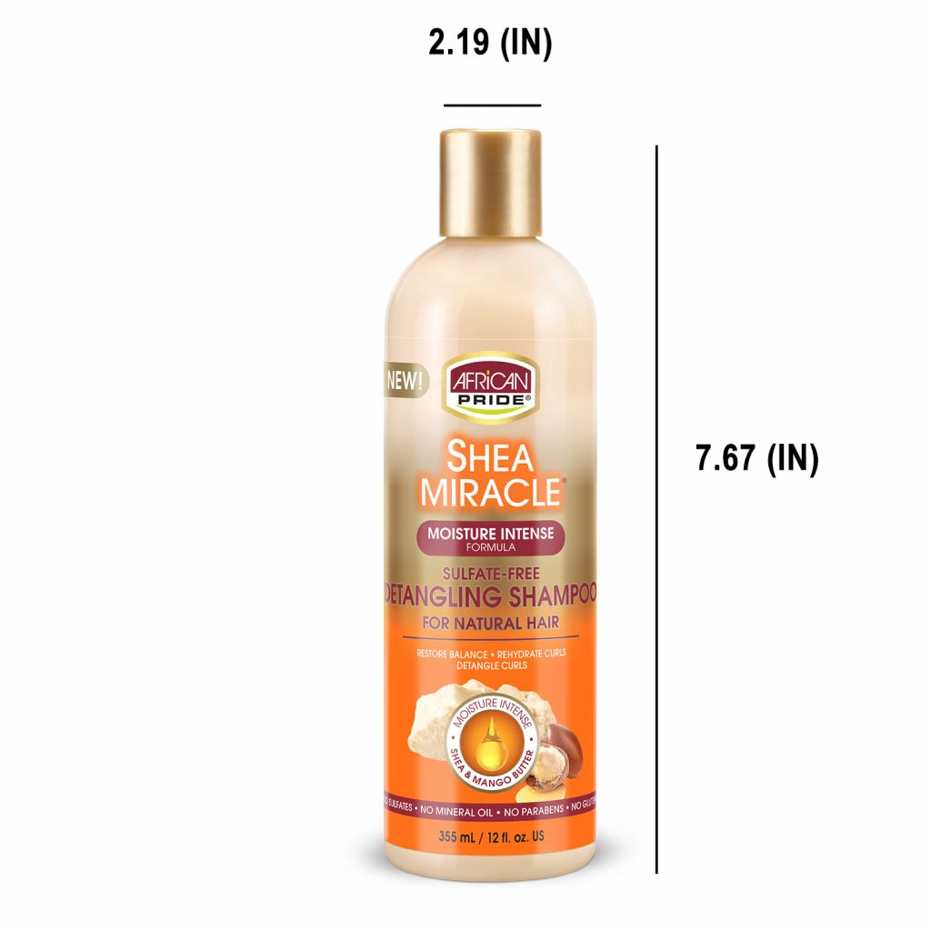 Shea Miracle Sulfate Free Detanginling Shampoo