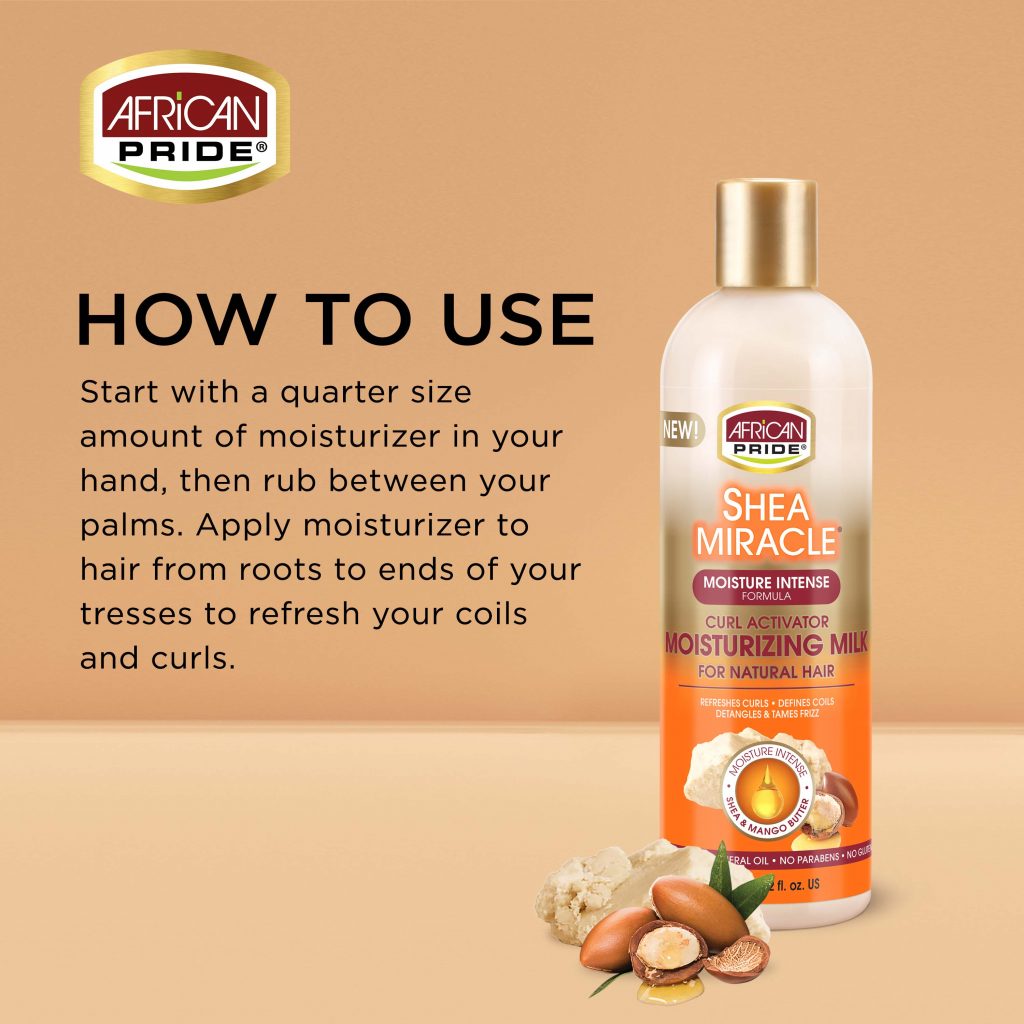 Shea Miracle Curl Activator Moisturizing Milk