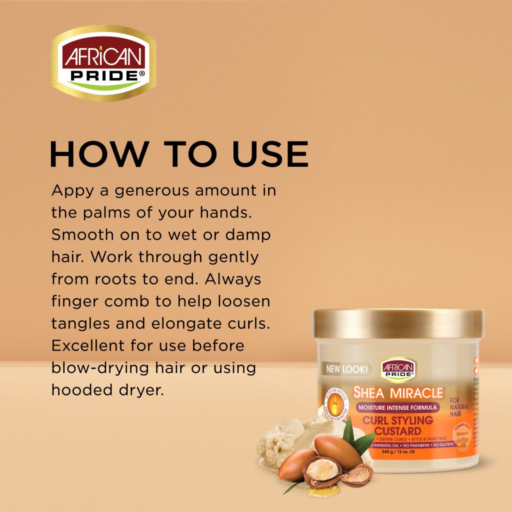 Shea Miracle Curl Styling Custard