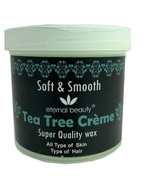Soft & Smooth Tea Tree Creme Super Quality Wax All Types Of Skin Type Of Hair