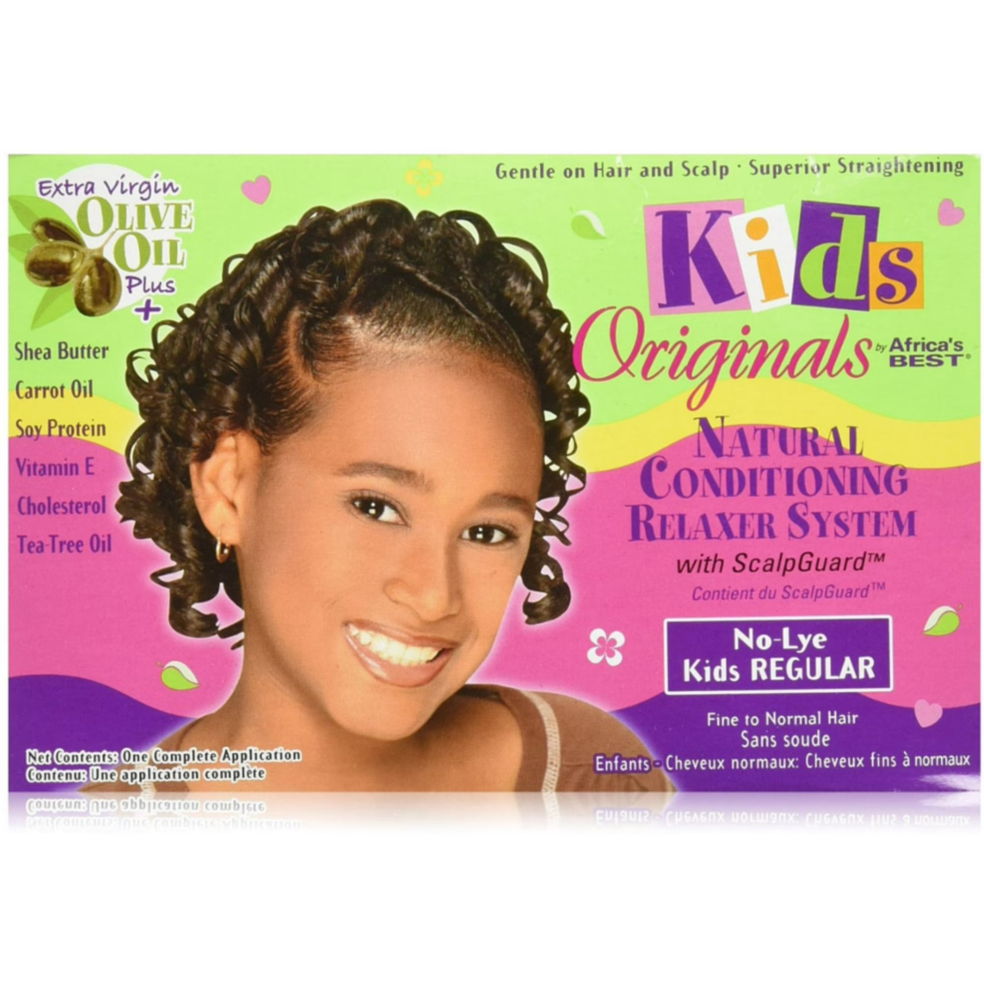 Natural Conditioning Relaxer System With Scalp Guard