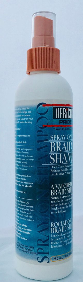 Spray On Braid Shampoo