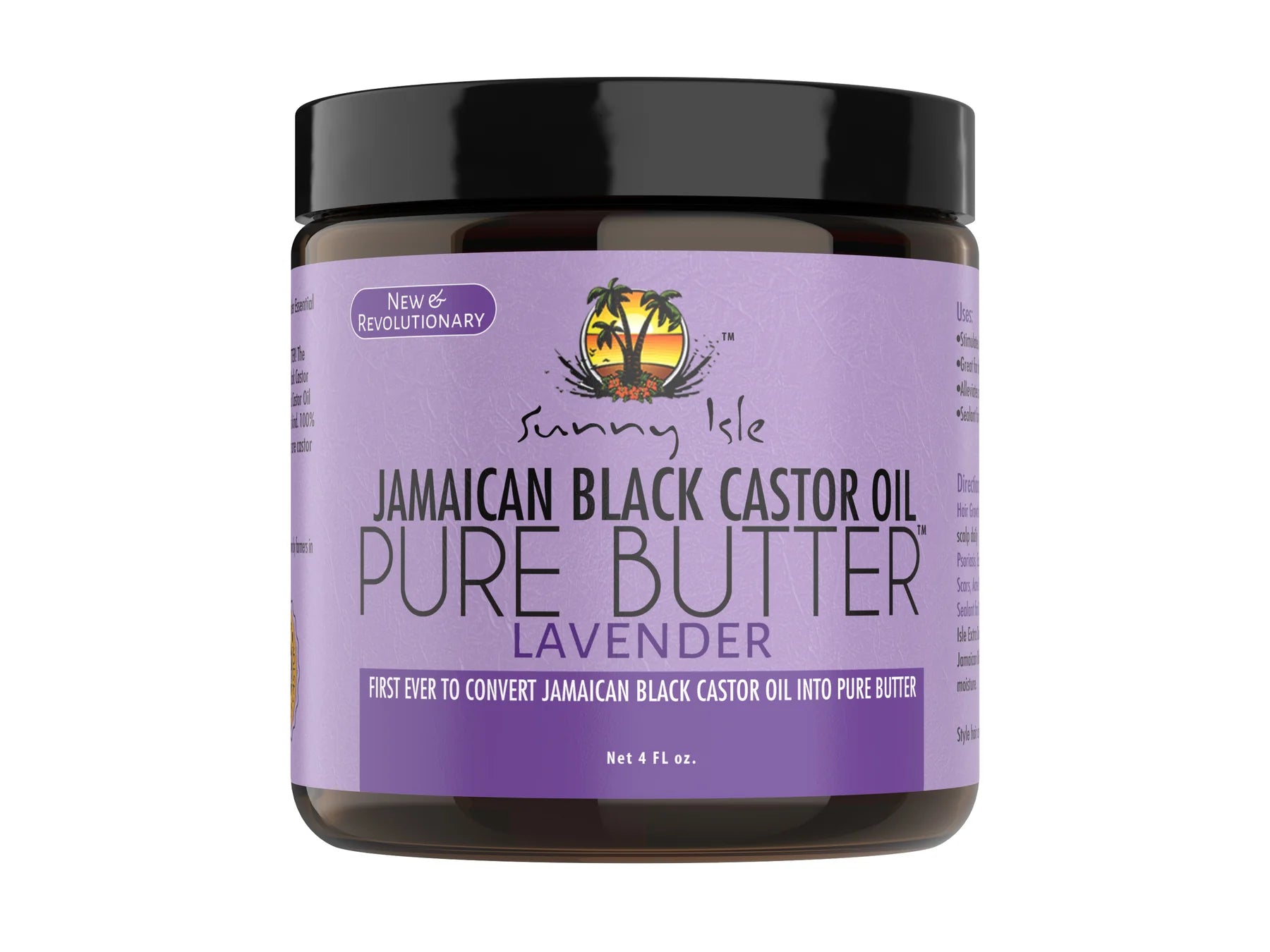 Jamaican Black Castor Oil Pure Butter Lavender
