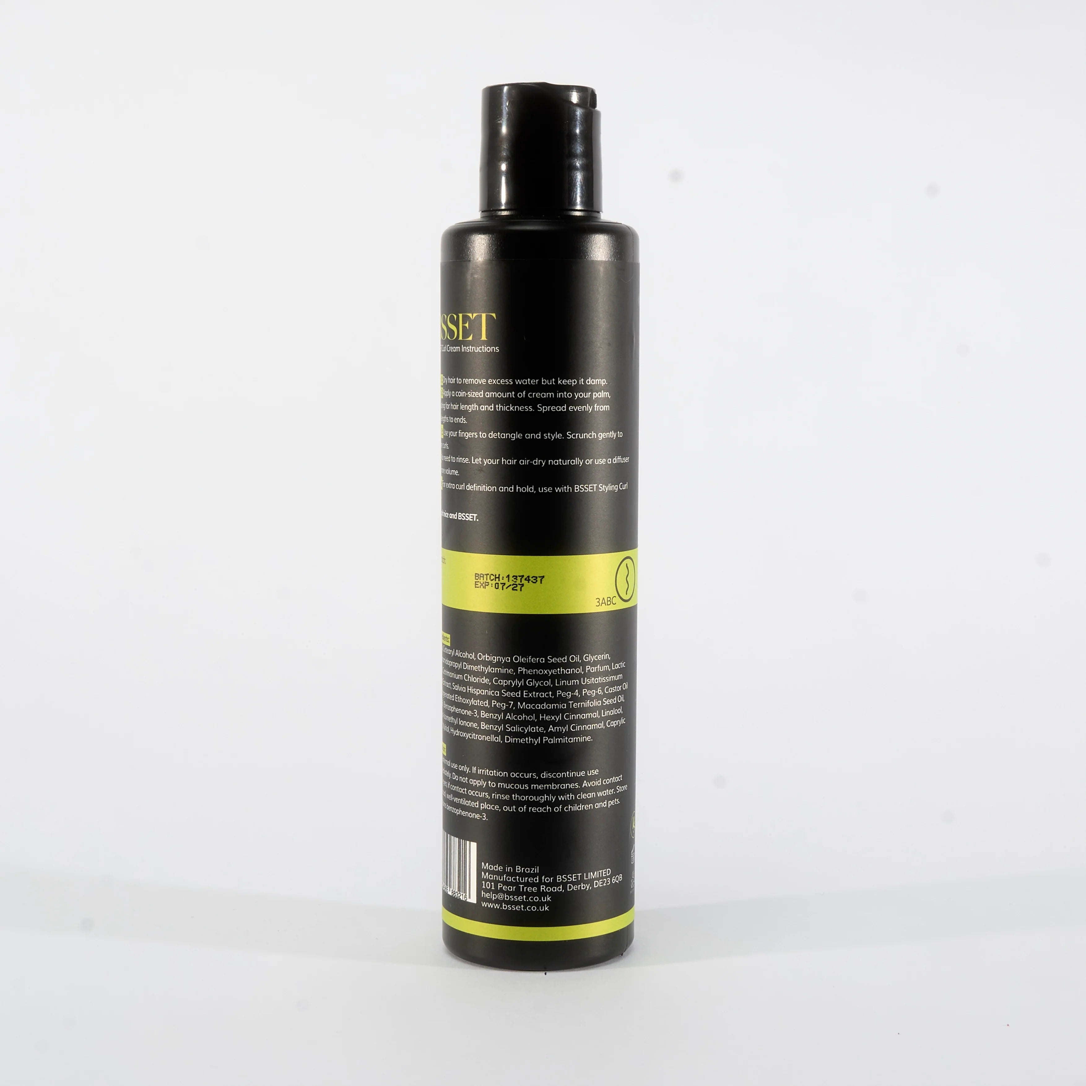 Curly Curl Cream Defines Curls & Reduces Frizz