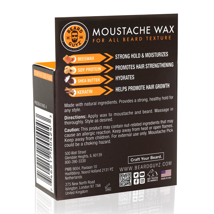 Moustache Wax For All Beard Texture