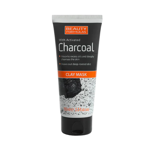 With Activated Charcoal Clay Mask