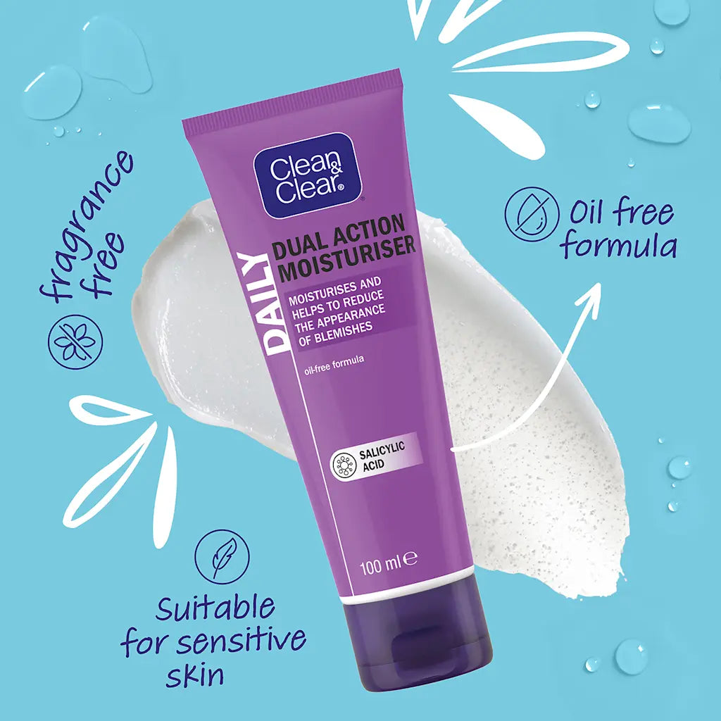 Daily Dual Action Moisturiser - Oil Free Formula